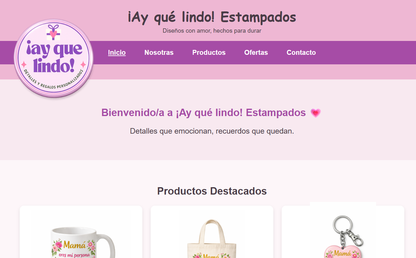 ¡Ay qué lindo! Estampados